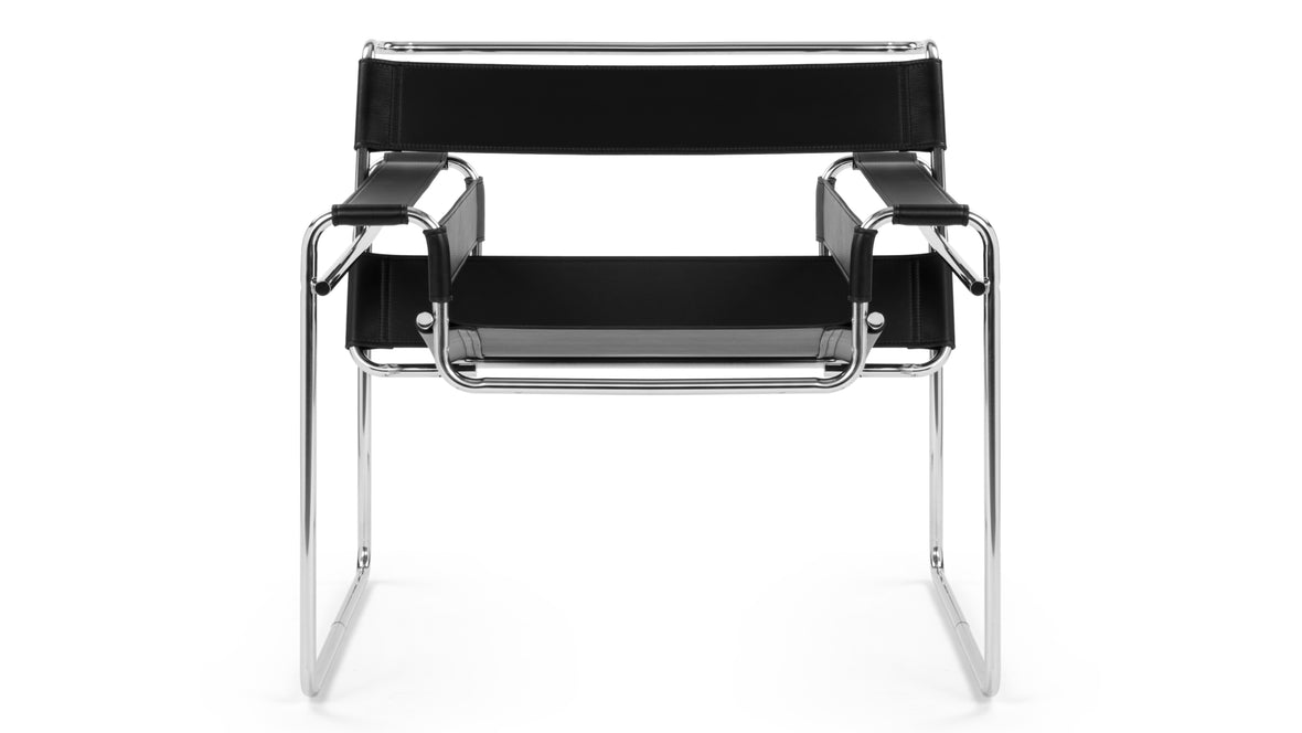 Stanley - Stanley Chair, Midnight Black Premium Leather