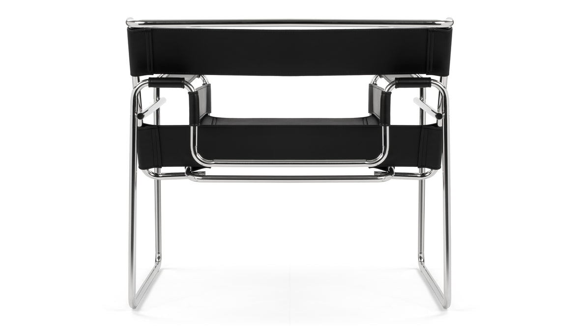 Stanley - Stanley Chair, Midnight Black Premium Leather