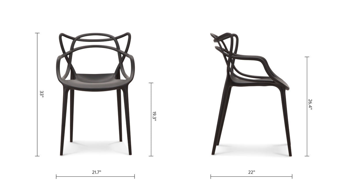 Masters - Masters Chair, Black