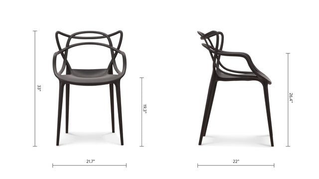 Masters - Masters Chair, Black