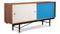 Finn Juhl - Finn Juhl Credenza, Walnut and Blue