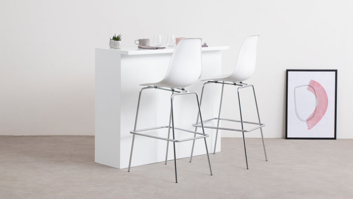 Kooper - Kooper Counter Stool, White