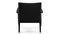 CH25 - CH25 Easy Chair, Black Seat & Frame