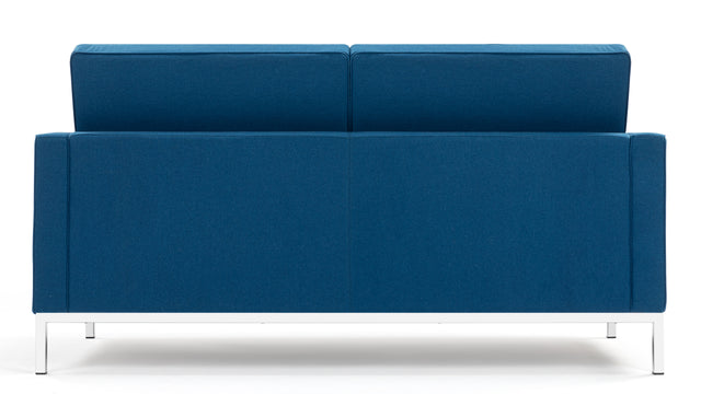 Florence - Florence Two Seater Sofa, Indigo Blue Wool