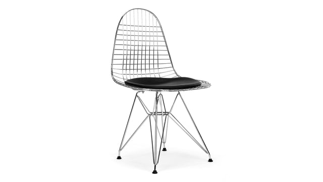 Eiffel Wire - Eiffel Wire Dining Chair, Chrome Frame