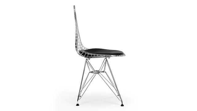 Eiffel Wire - Eiffel Wire Dining Chair, Chrome Frame
