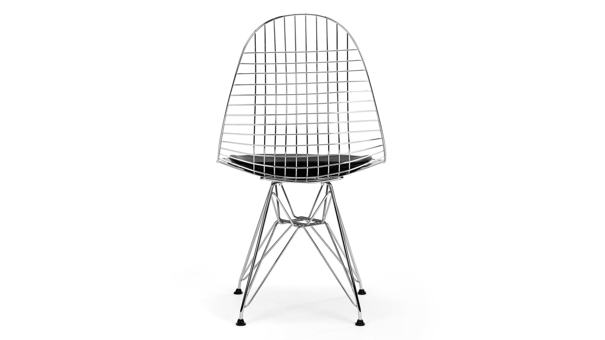 Eiffel Wire - Eiffel Wire Dining Chair, Chrome Frame