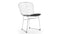 Bertie - Bertie Side Chair, Chrome Frame
