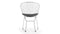 Bertie - Bertie Side Chair, Chrome Frame