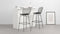 Bertie - Bertie Bar Stool, Black Frame