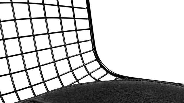 Bertie - Bertie Bar Stool, Black Frame