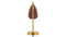 Grasshopper - Grasshopper Table Lamp, Burgundy