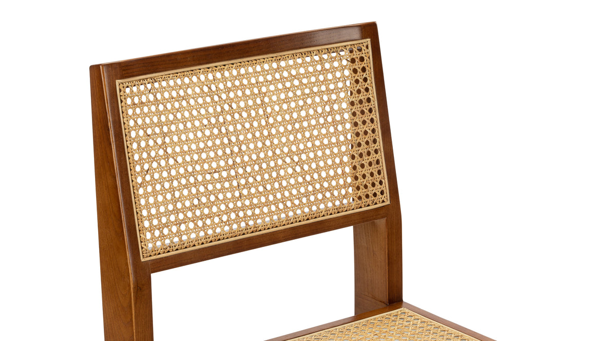 Jeanneret Dining Chair - Pierre Jeanneret Side Chair, Walnut