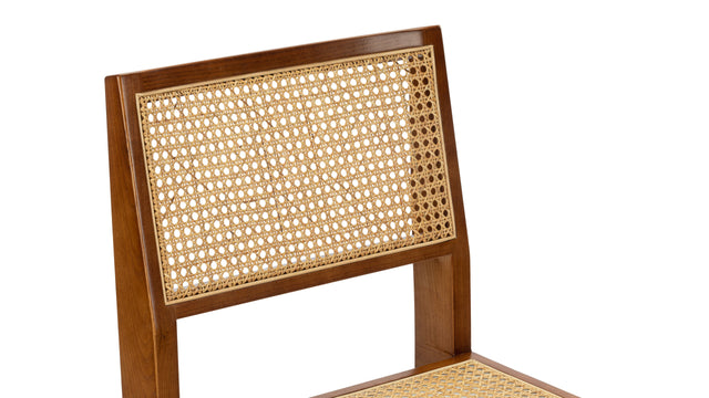 Jeanneret Dining Chair - Pierre Jeanneret Side Chair, Walnut