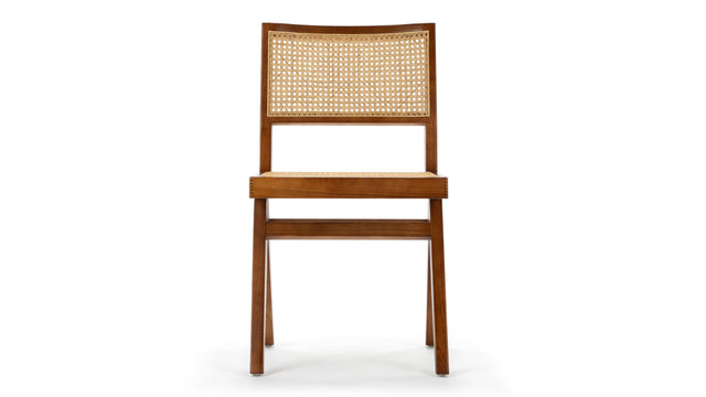 Jeanneret Dining Chair - Pierre Jeanneret Side Chair, Walnut