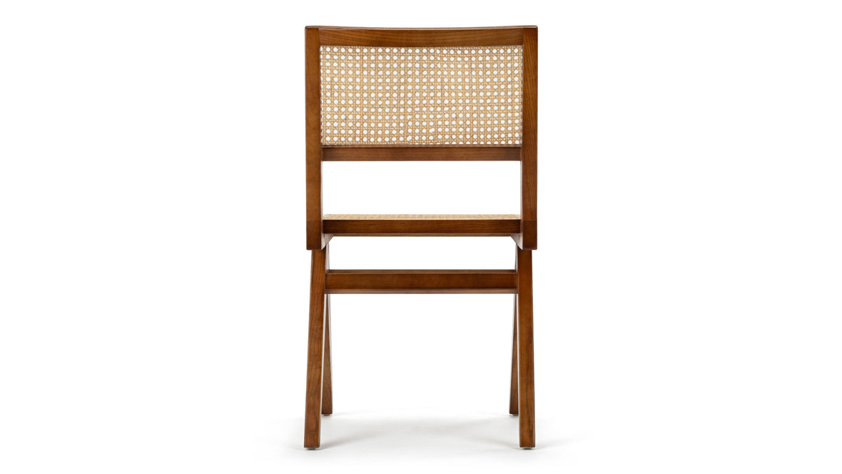 Jeanneret Dining Chair - Pierre Jeanneret Side Chair, Walnut