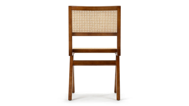Jeanneret Dining Chair - Pierre Jeanneret Side Chair, Walnut