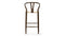 Wish - Wish Bar Stool, Dark Walnut, 29.5