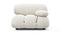 Bellini Module - Mario Bellini Module, Right Arm, White Boucle