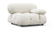 Bellini Module - Mario Bellini Module, Right Arm, White Boucle