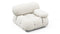 Bellini Module - Mario Bellini Module, Right Arm, White Boucle