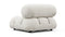 Bellini Module - Mario Bellini Module, Left Arm, White Boucle