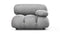Bellini Module - Mario Bellini Module, Right Arm, Light Gray Velvet