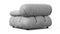 Bellini Module - Mario Bellini Module, Right Arm, Light Gray Velvet