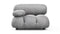 Bellini Module - Mario Bellini Module, Left Arm, Light Gray Velvet