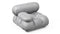 Bellini Module - Mario Bellini Module, Left Arm, Light Gray Velvet