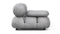 Bellini Module - Mario Bellini Module, Left Arm, Light Gray Velvet
