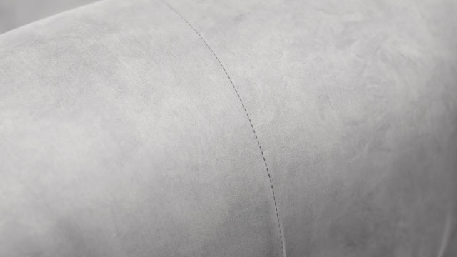 Bellini Module - Mario Bellini Module, Right Corner, Light Gray Velvet