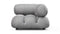 Bellini Module - Mario Bellini Module, Right Corner, Light Gray Velvet