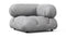 Bellini Module - Mario Bellini Module, Right Corner, Light Gray Velvet