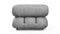 Bellini Module - Mario Bellini Module, Right Corner, Light Gray Velvet