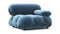 Bellini Module - Mario Bellini Module, Right Arm, Aegean Blue Velvet