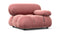 Bellini Module - Mario Bellini Module, Right Arm, Blush Pink Velvet