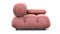 Bellini Module - Mario Bellini Module, Right Arm, Blush Pink Velvet