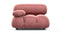 Bellini Module - Mario Bellini Module, Left Arm, Blush Pink Velvet