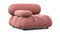 Bellini Module - Mario Bellini Module, Left Arm, Blush Pink Velvet