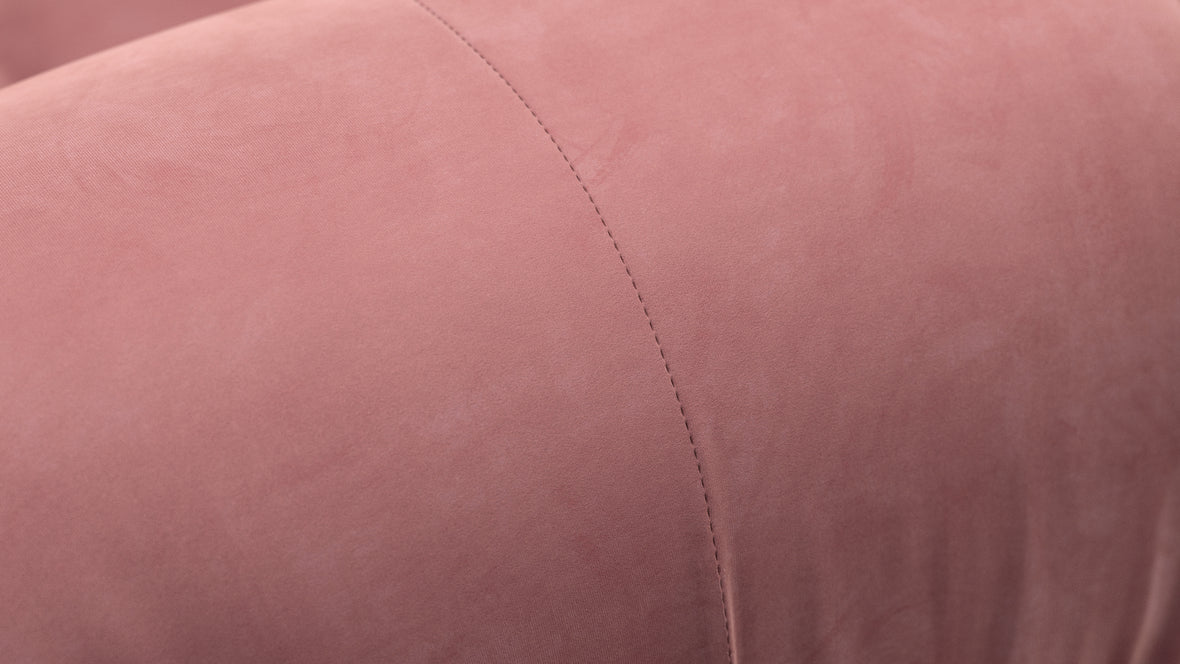 Bellini Module - Mario Bellini Module, Right Corner, Blush Pink Velvet