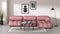 Bellini Module - Mario Bellini Module, Right Corner, Blush Pink Velvet