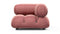 Bellini Module - Mario Bellini Module, Right Corner, Blush Pink Velvet