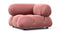 Bellini Module - Mario Bellini Module, Right Corner, Blush Pink Velvet