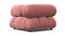 Bellini Module - Mario Bellini Module, Right Corner, Blush Pink Velvet