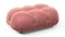 Bellini Ottoman - Mario Bellini Ottoman, Blush Pink Velvet