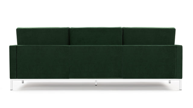 Florence - Florence Three Seater Sofa, Emerald Green Velvet