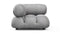 Bellini Module - Mario Bellini Module, Left Corner, Light Gray Velvet