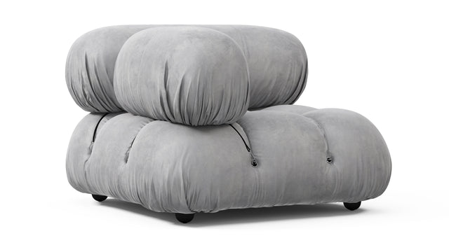 Bellini Module - Mario Bellini Module, Left Corner, Light Gray Velvet
