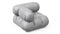 Bellini Module - Mario Bellini Module, Left Corner, Light Gray Velvet